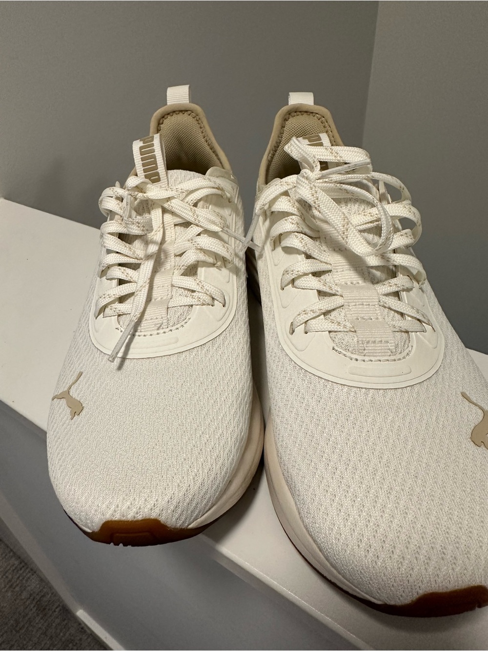 Puma Women’s White Mesh Running Shoes